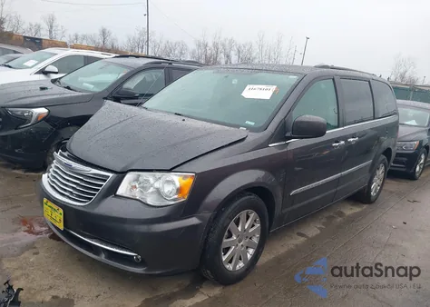 2016 Chrysler Town & Country Touring из США, поврежденный, VIN 2C4RC1BG8GR166734